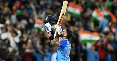 Virat Kohli plays one of great T20 World Cup innings to lead India to chaotic Pakistan win