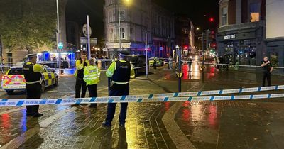 Bristol city centre crash sees pedestrian in hospital after being hit by car