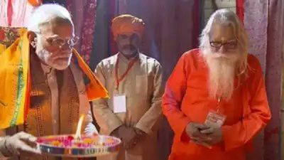 Ayodhya Deepotsav: PM Narendra Modi offers prayers to Ram Lalla