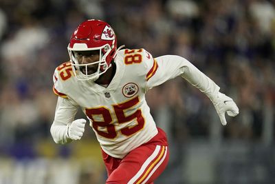 Updated Chiefs 53-man roster by jersey number for Week 7