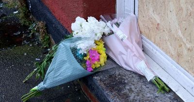 Floral tributes left at home of Wallsend man, 43, who tragically died after blaze tore through his flat