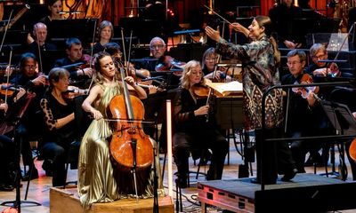 BBCSO/Stasevska review – Auntie’s delayed premiere and an electrifying Sibelius First