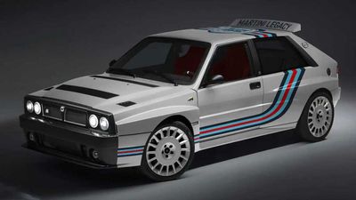 Final Lancia Delta Futurista Revealed With Martini Racing Livery