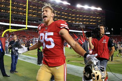 George Kittle cuts promo as The Rock for National Tight Ends Day