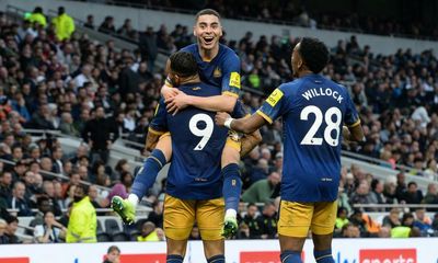 Miguel Almirón puts Newcastle into top four after hard-fought win at Tottenham