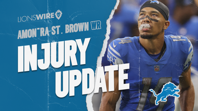 Amon-Ra St. Brown ruled out with a concussion