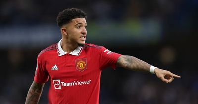 Jadon Sancho 'annoying Man Utd trio' amid current struggles as he's "not performing"