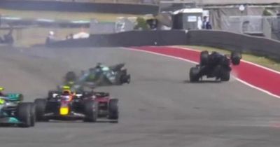 Fernando Alonso nearly flips after high-speed crash with future team-mate Lance Stroll