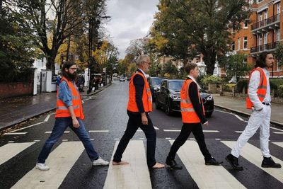 Four Just Stop Oil activists arrested over Abbey Road crossing protest