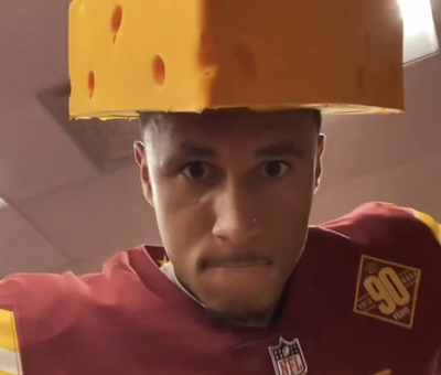 Commanders’ Benjamin St-Juste is latest to troll Green Bay by wearing a cheesehead after beating the Packers