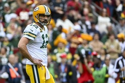 Packers QB Aaron Rodgers still not worried after third-straight loss