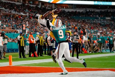 George Pickens makes spectacular TD catch for Steelers