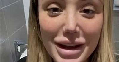 Charlotte Crosby 'so sorry' in first post since giving birth as she shows off baby