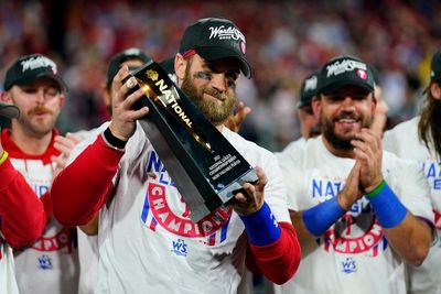 World Series teed up: Harper, Phillies go deep, face Astros