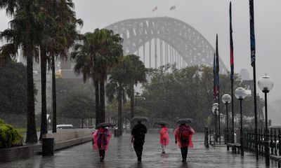 Sydney breaks October rainfall record with Victoria also on track for wettest ever month