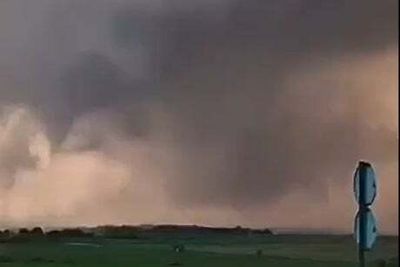 Mini-tornado in northern France damages dozens of homes and leaves person injured