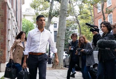 Economic data shows UK faltering as Sunak set for No 10 – as it happened