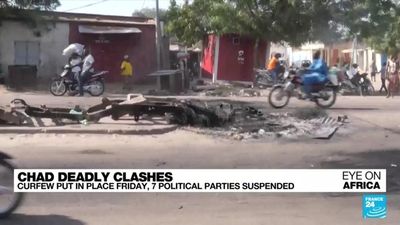 Curfew imposed in Chad as government suspends seven opposition parties