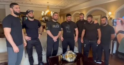 Khabib joins forces with warlord to settle feud with UFC star Khamzat Chimaev