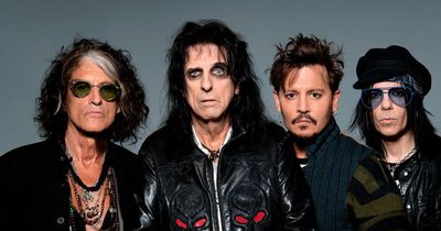 Johnny Depp is returning to the UK to tour with Alice Cooper in the Hollywood Vampires