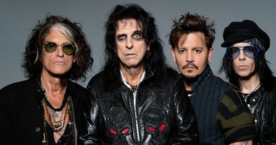 Johnny Depp is bringing his rock supergroup with Alice Cooper to Wales in 2023