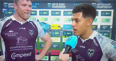 'F*****g incredible!' Rio Dyer swears in live TV interview after stunning performance