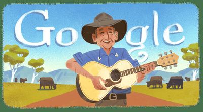 Who was Slim Dusty? the latest singer to be celebrated on Google Doodle