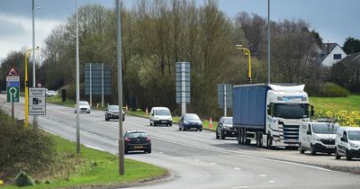 Major Ayrshire road closed in both directions due to crash near Dobbies garden centre