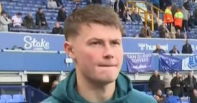 Nathan Patterson gives injury update and reaction to his song from Everton fans