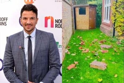 Peter Andre relieved that he and teenage daughter Princess are safe after his house is struck by lightning