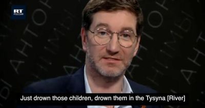 Russian TV presenter suspended after calling for Ukrainian kids to be drowned