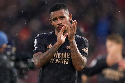 Gabriel Jesus sends message to Arsenal teammates after Southampton draw