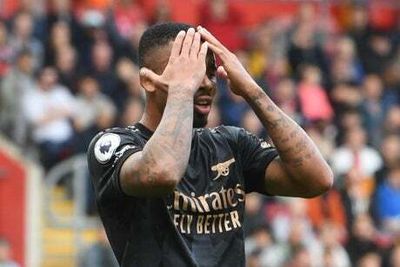 Gabriel Jesus urges Arsenal to ‘wake up’ after Southampton slip-up and vows to halt goal drought