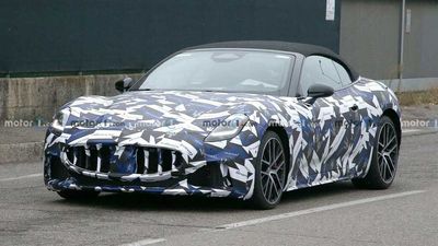 Maserati GranCabrio Spied For The First Time With V6 Engine