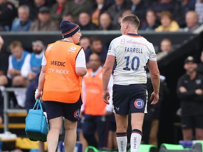 Owen Farrell and Jonny May pull out of England squad through injury