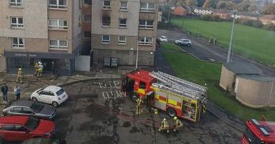 Edinburgh fire crews race to tower block after blaze breaks out inside flat