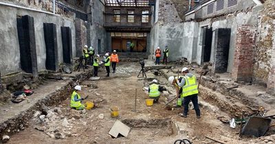 Archaeologists find 300 bodies under Welsh department store as excavation ends