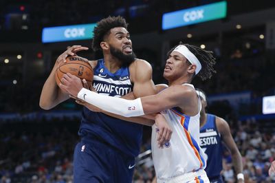 PHOTOS: Best images from the Thunder’s 116-106 home opening loss to the Timberwolves