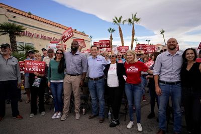 Las Vegas at center of tight contests for Senate, governor