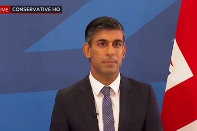 Rishi Sunak creeps UK viewers out with awkward 'robotic' moment in major speech