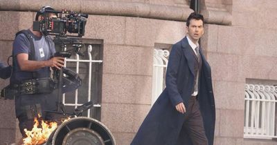 Doctor Who's David Tennant makes dramatic return to show as fans wait to see scenes filmed in Bristol