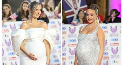 Mums-to-be Molly-Mae Hague and Jorgie Porter glowing on the red carpet at Pride of Britain Awards