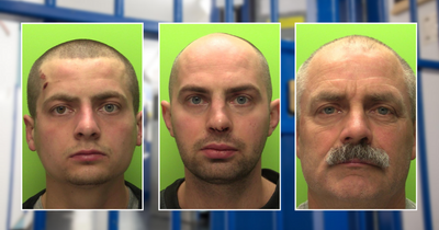 Drunk brothers and dad who attacked police in Nottingham city centre jailed
