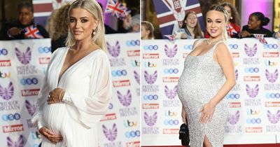 Pregnant Lucy Fallon and Jorgie Porter lead soap stars on red carpet at Pride of Britain