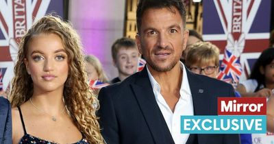 Peter Andre says daughter lives up to her name with stunning Pride of Britain dress