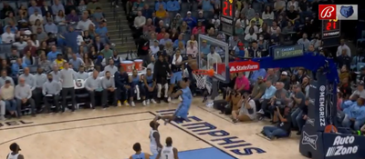 Ja Morant took flight on an incredible, high-flying dunk against the Nets