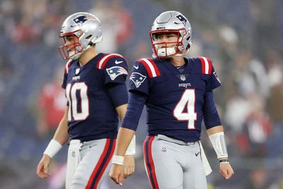 It sure looks like Bailey Zappe just stole the Patriots’ starting QB job from Mac Jones