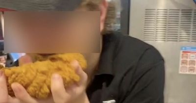 KFC customers disgusted after Australian workers filmed 'licking chicken' on TikTok