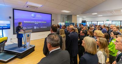 Princess Anne opens National Centre for Coastal Autonomy in Plymouth