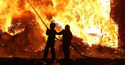 Lanarkshire firefighters pelted with bricks responding to gas leak reveal 'strain' on bonfire night